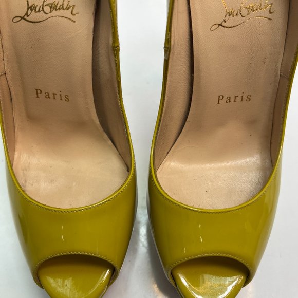 🌷❤️‍🔥SPRING SALE 🔥 FINAL PRICE🌷Christian Louboutin Lady Peep 150 Heels 37.5 - Picture 4 of 9